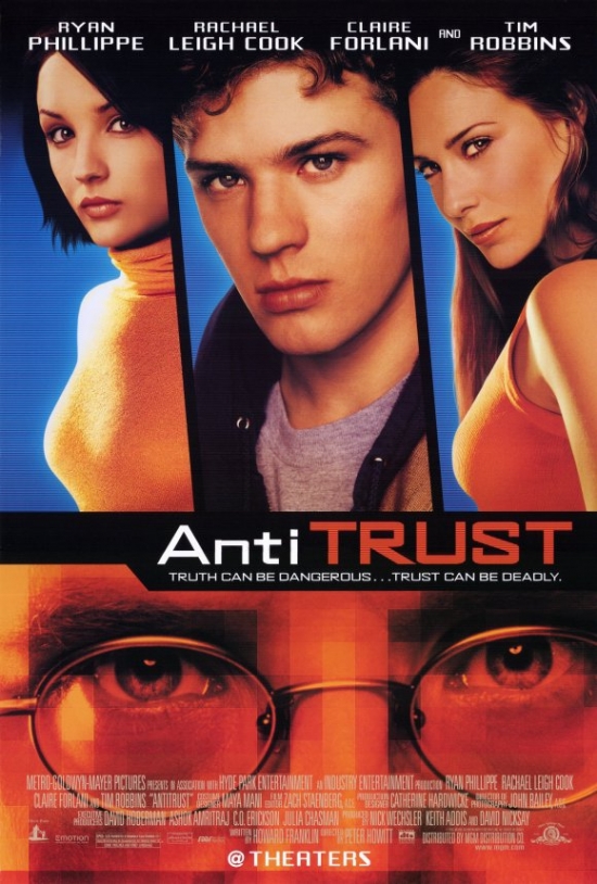 MOVGH9287 Antitrust Movie Poster - 27 x 40 in.