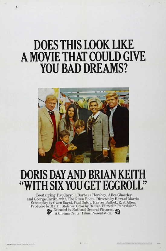 With Six You Get Eggroll Movie Poster - 27 x 40 in.