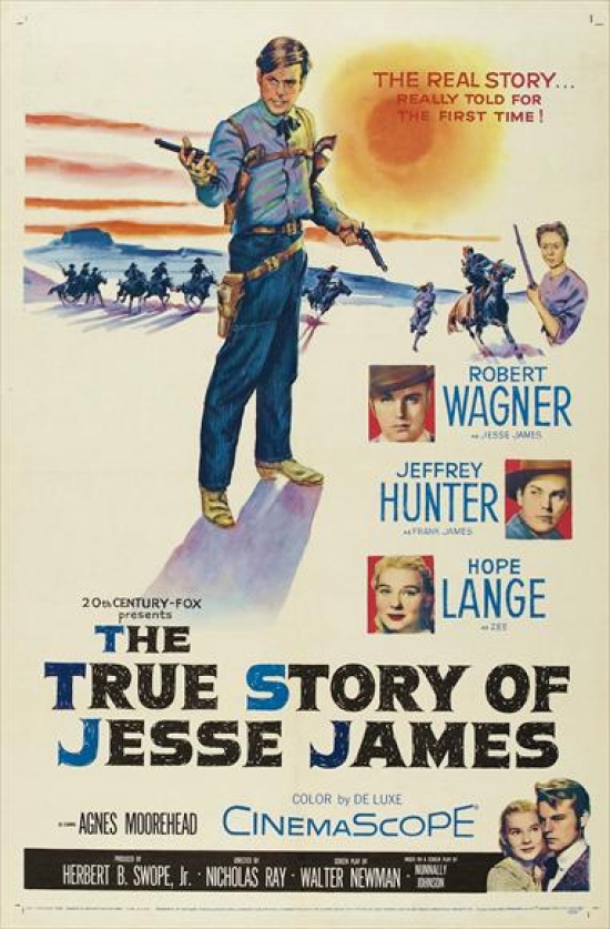 MOVGJ4217 The True Story of Jesse James Movie Poster - 27 x 40 in.