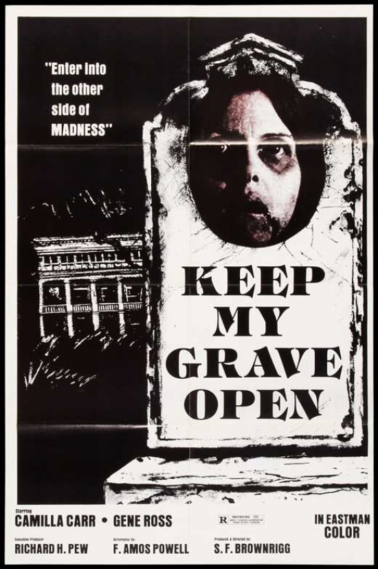 Keep My Grave Open Movie Poster - 27 x 40 in.