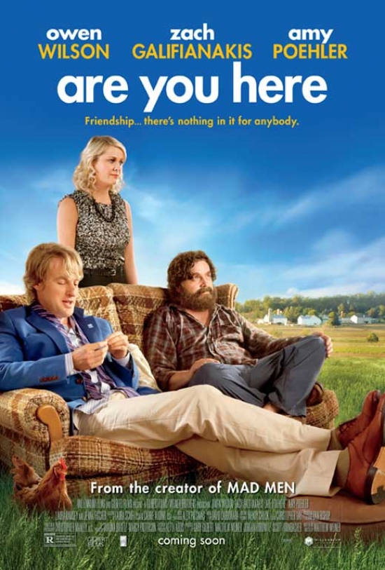 MOVIB80145 Are You Here Movie Poster - 27 x 40 in.