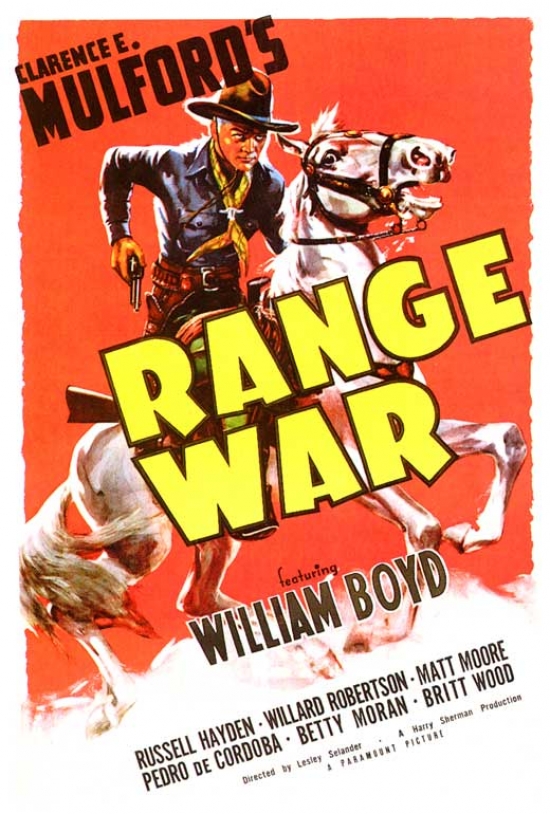 MOVIF1179 Range War Movie Poster - 27 x 40 in.