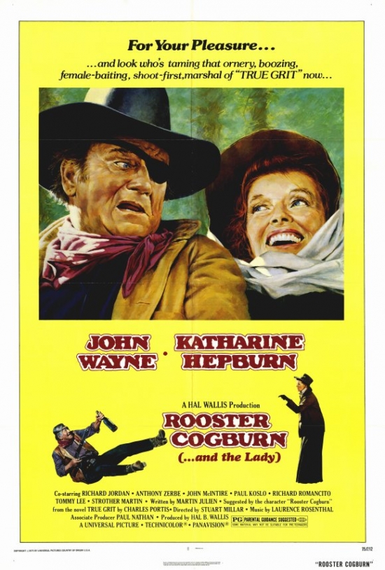 Rooster Cogburn Movie Poster - 27 x 40 in.