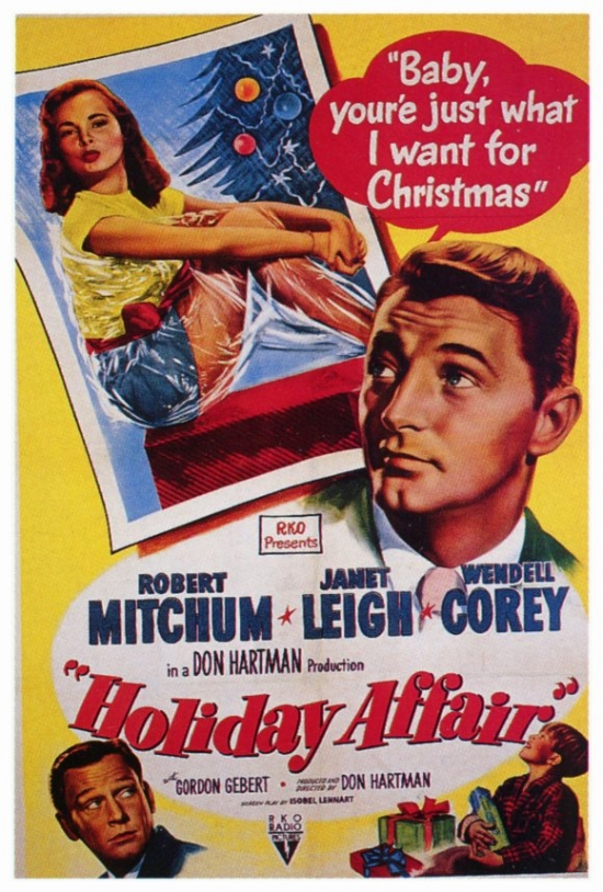 MOVIF3349 Holiday Affair Movie Poster - 27 x 40 in.