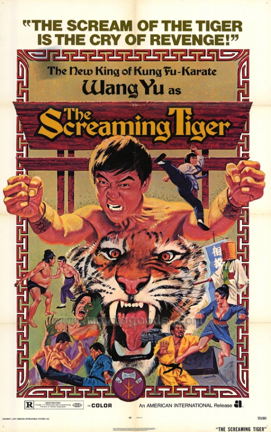 Screaming Tiger Movie Poster - 27 x 40 in.
