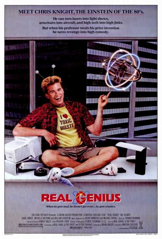 Real Genius Movie Poster - 27 x 40 in.