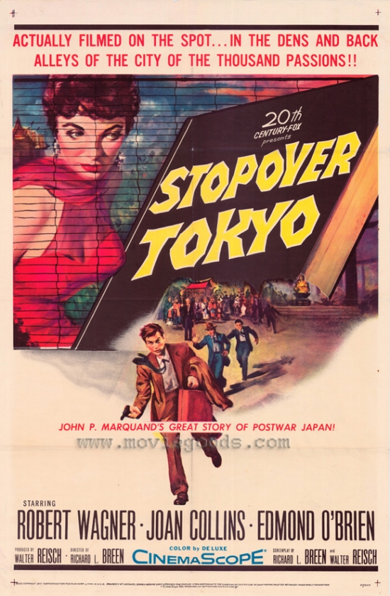 Stopover Tokyo Movie Poster - 27 x 40 in.