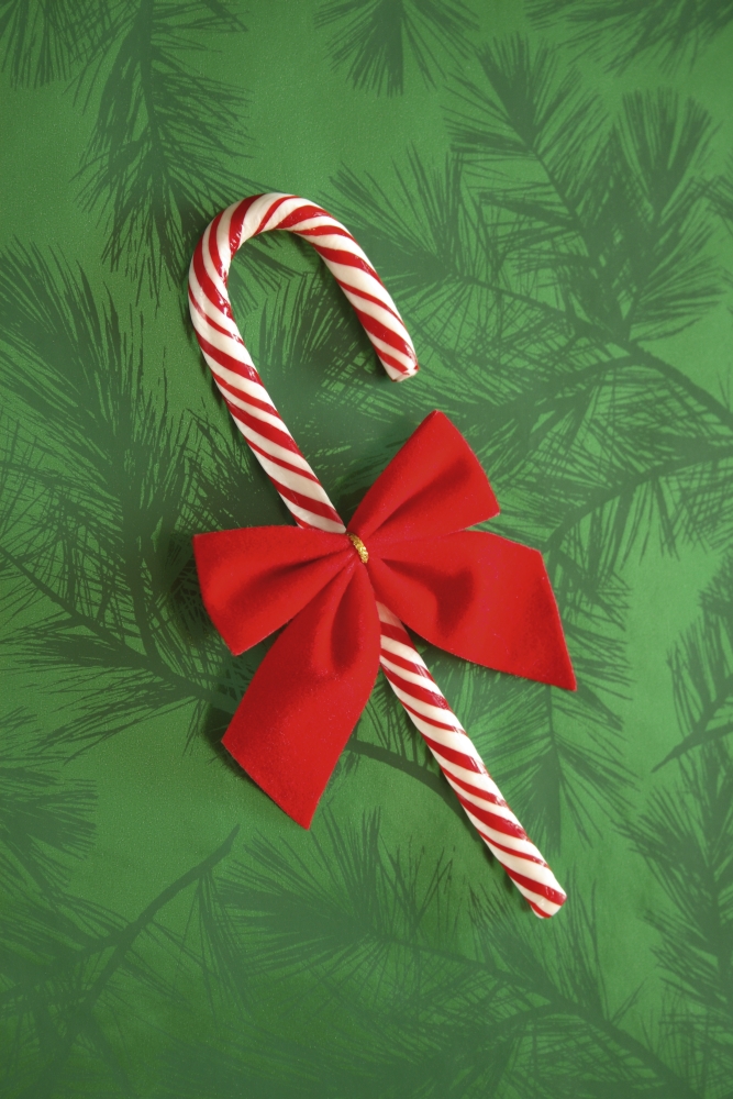 Candy Cane Poster Print by Colette Scharf, 22 x 34 - Large