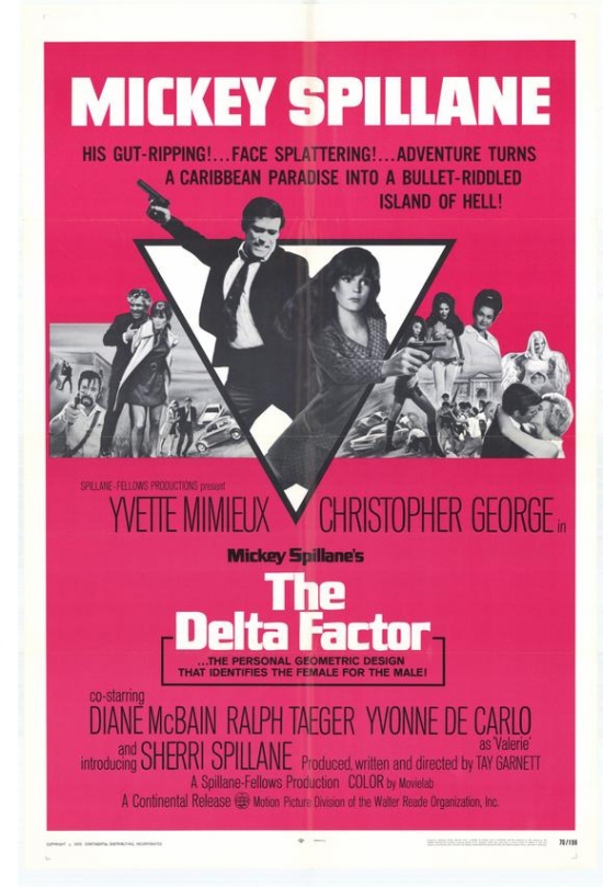 MOVIH2310 The Delta Factor Movie Poster - 27 x 40 in.