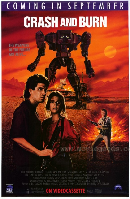 Crash & Burn Movie Poster - 27 x 40 in.
