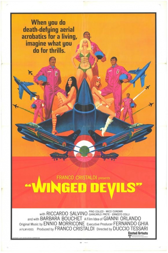 MOVIH3678 Winged Devils Movie Poster - 27 x 40 in.