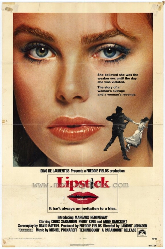 Lipstick Movie Poster - 27 x 40 in.