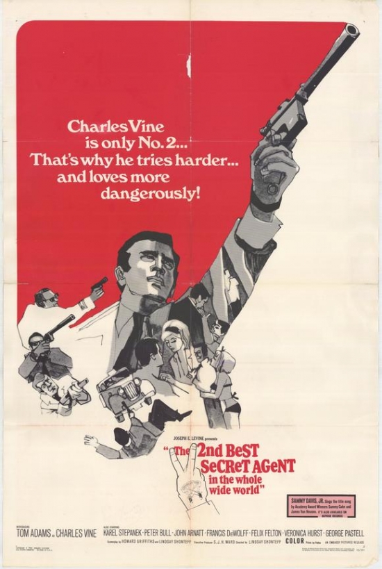 MOVEH9231 Second Best Secret Agent Movie Poster - 27 x 40 in.