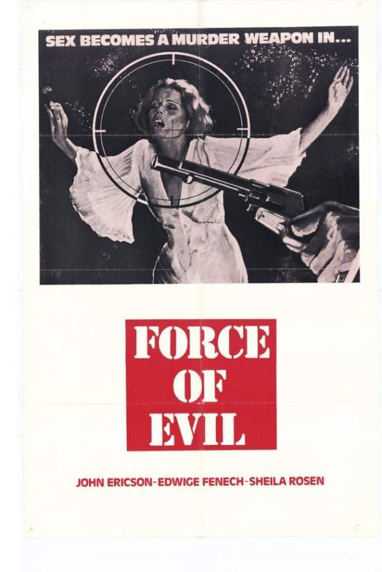 MOVEH9682 Force of Evil Movie Poster - 27 x 40 in.
