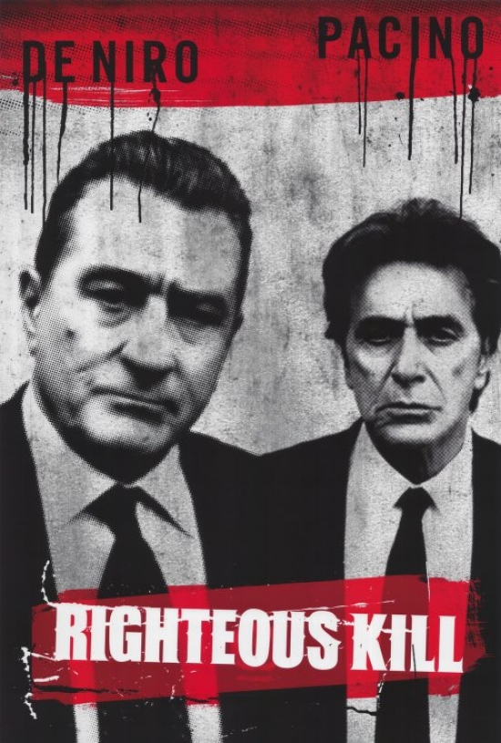 Righteous Kill Movie Poster - 27 x 40 in.