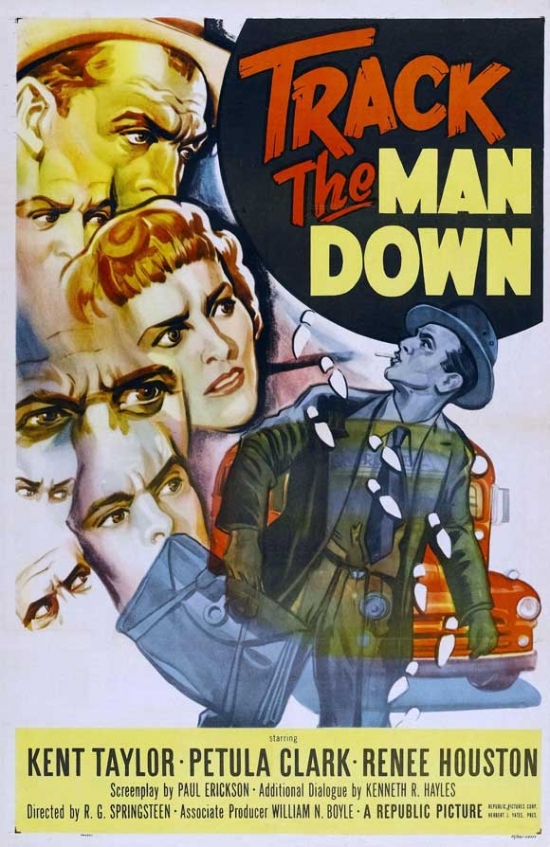 Track the Man Down Movie Poster - 27 x 40 in.