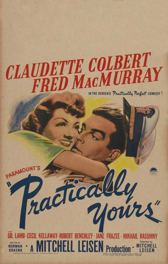 Practically Yours Movie Poster - 27 x 40 in.