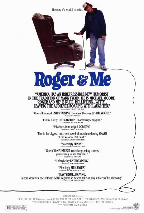 Roger & Me Movie Poster - 27 x 40 in.