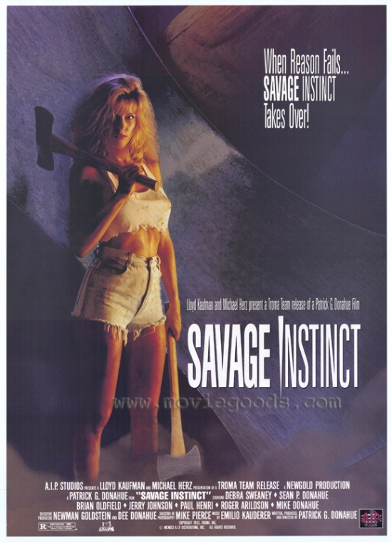 Savage Instinct Movie Poster - 27 x 40 in.