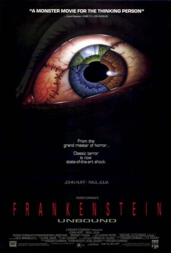 MOVGF5452 Frankenstein Unbound Movie Poster  27 x 40 in