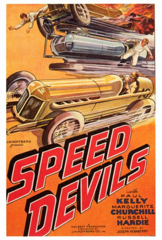 MOVGF9182 Speed Devils Movie Poster - 27 x 40 in.