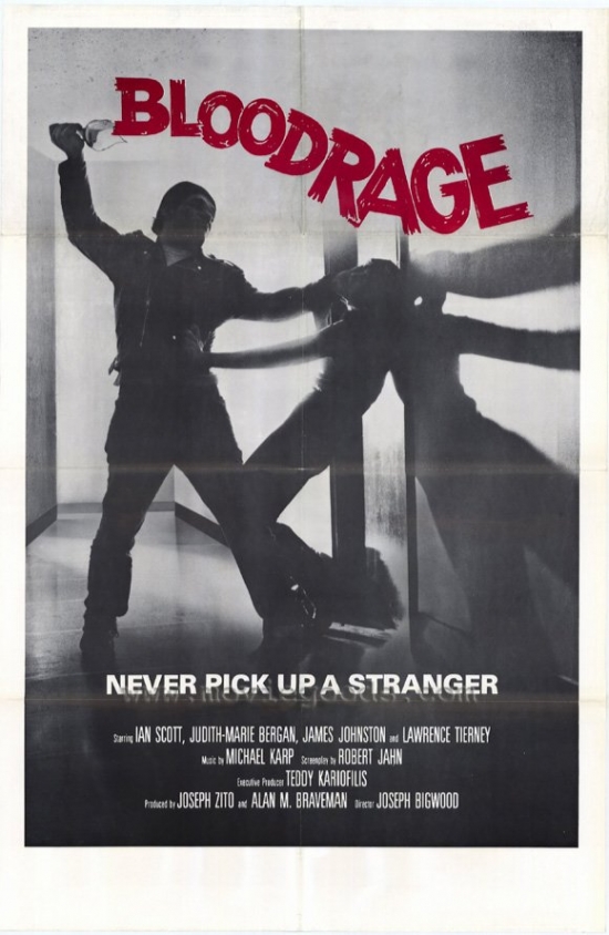 Bloodrage Movie Poster - 27 x 40 in.