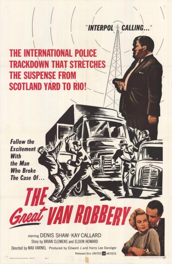 Great Van Robbery Movie Poster - 27 x 40 in.