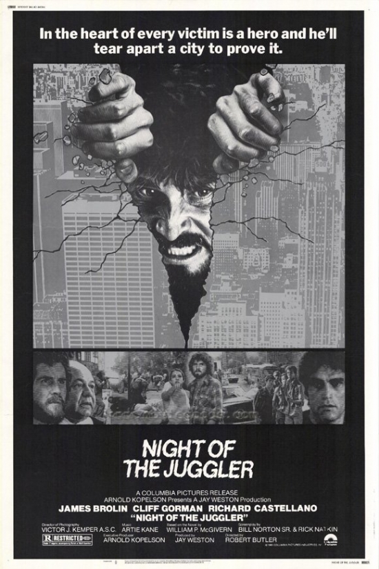 Night of the Juggler Movie Poster - 27 x 40 in.