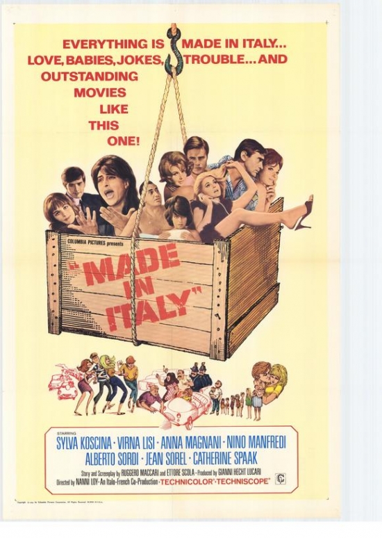 MOVGH7263 Made in Italy Movie Poster - 27 x 40 in.