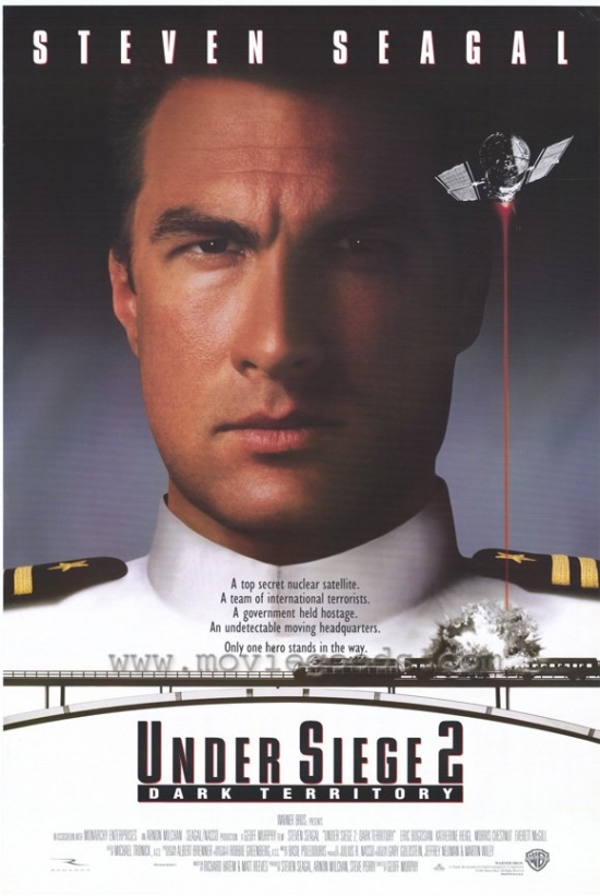 MOVCH4667 Under Siege 2-Dark Territory Movie Poster - 27 x 40 in.