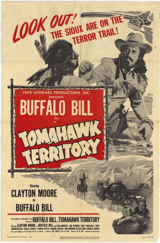 Tomahawk Territory Movie Poster - 27 x 40 in.