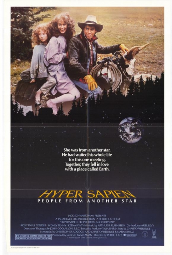 MOVCH7702 Hyper Sapien Movie Poster - 27 x 40 in.