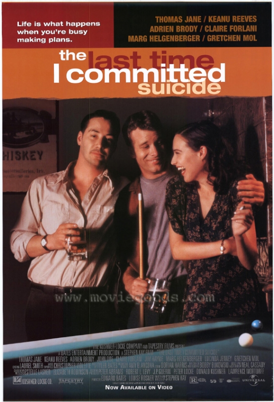 The Last Time I Committed Suicide Movie Poster - 27 x 40 in.