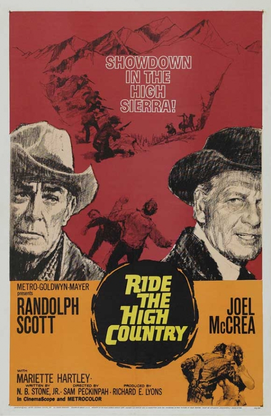 MOVCI6630 Ride the High Country Movie Poster - 27 x 40 in.