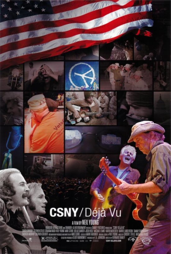 Csny Deja Vu Movie Poster - 27 x 40 in.