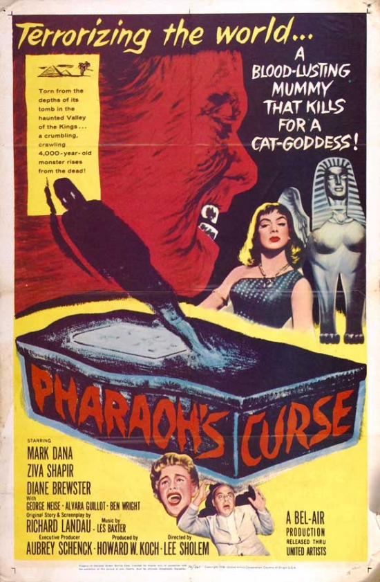 Pharaohs Curse Movie Poster - 27 x 40 in.