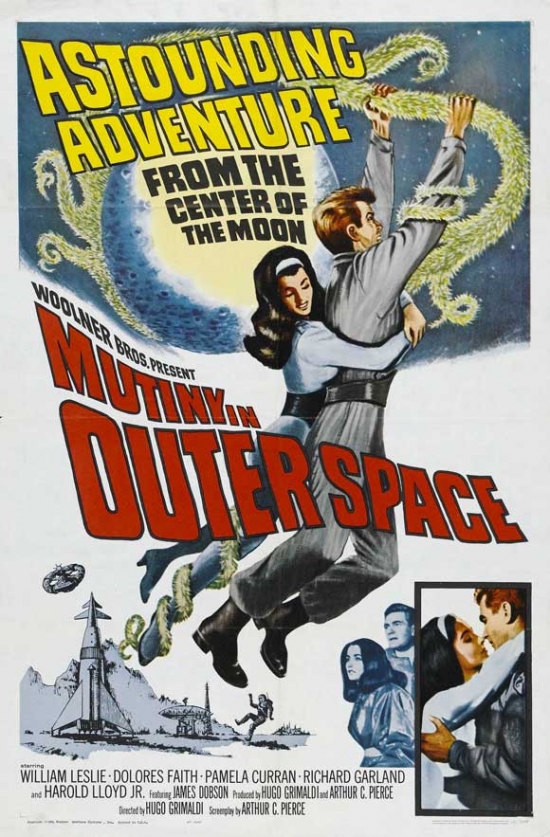 MOVEB07210 Mutiny in Outer Space Movie Poster - 27 x 40 in.