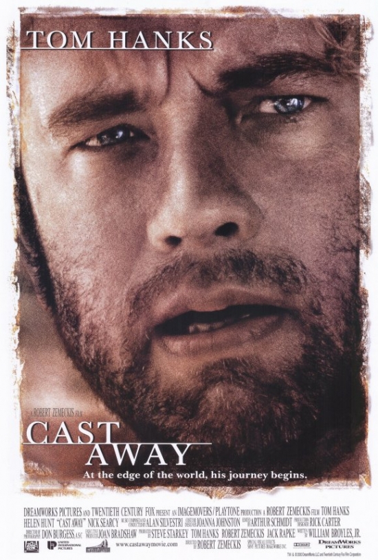 MOVEF3398 Cast Away Movie Poster - 27 x 40 in.