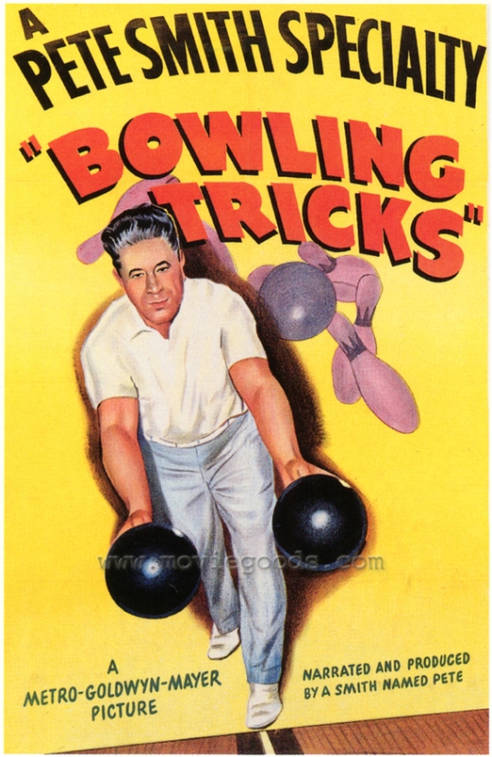 MOVEF6347 Bowling Tricks Movie Poster - 27 x 40 in.