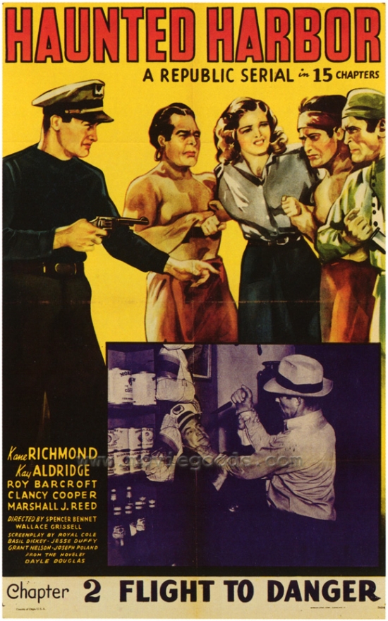 MOVEF8293 Haunted Harbor Movie Poster - 27 x 40 in.