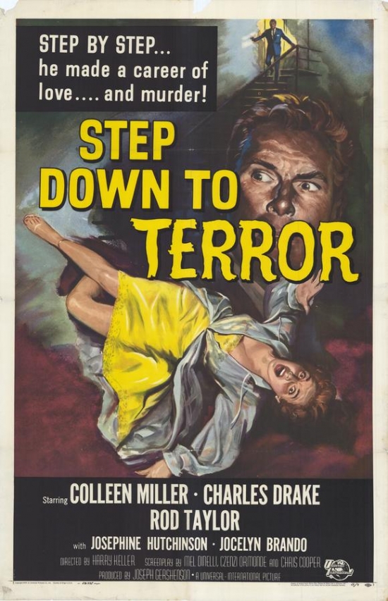 MOVEF8869 Step Down to Terror Movie Poster - 27 x 40 in.
