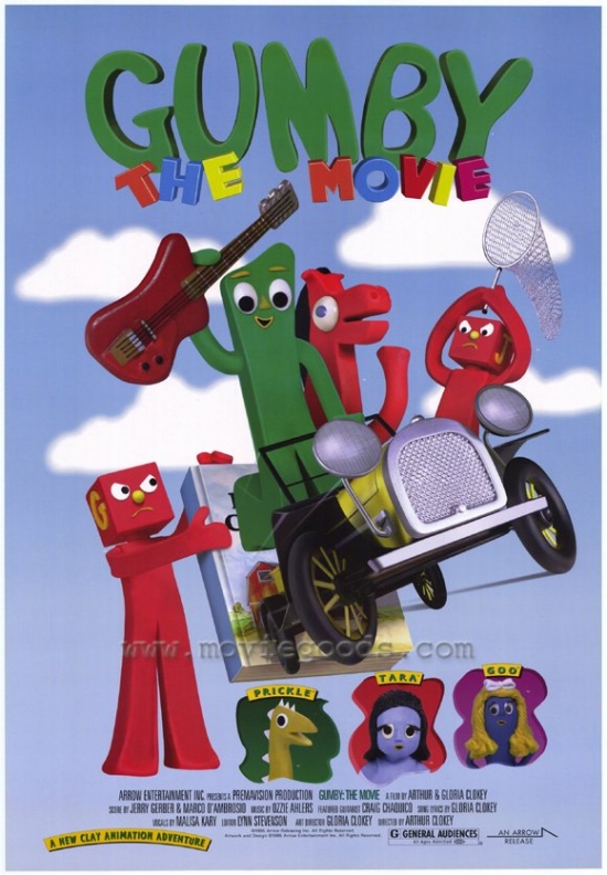 Gumby Movie Poster - 27 x 40 in.
