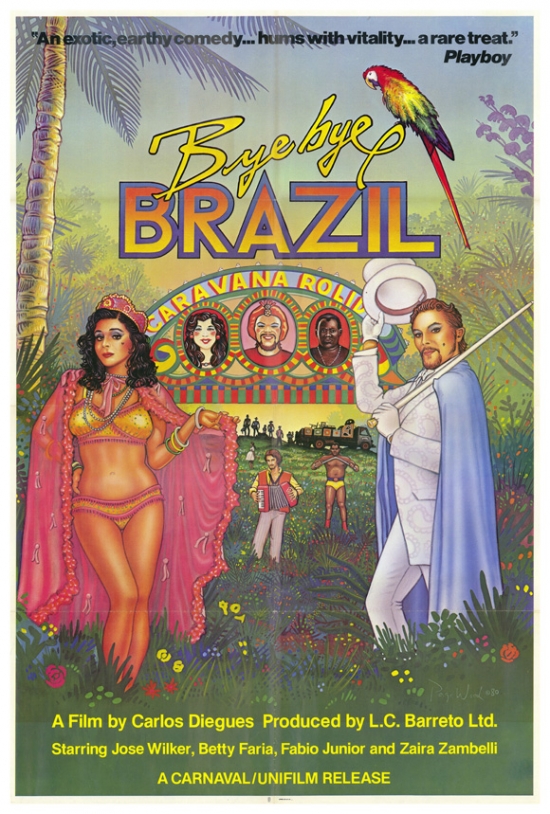 MOVEH0727 Bye Bye Brazil Movie Poster - 27 x 40 in.
