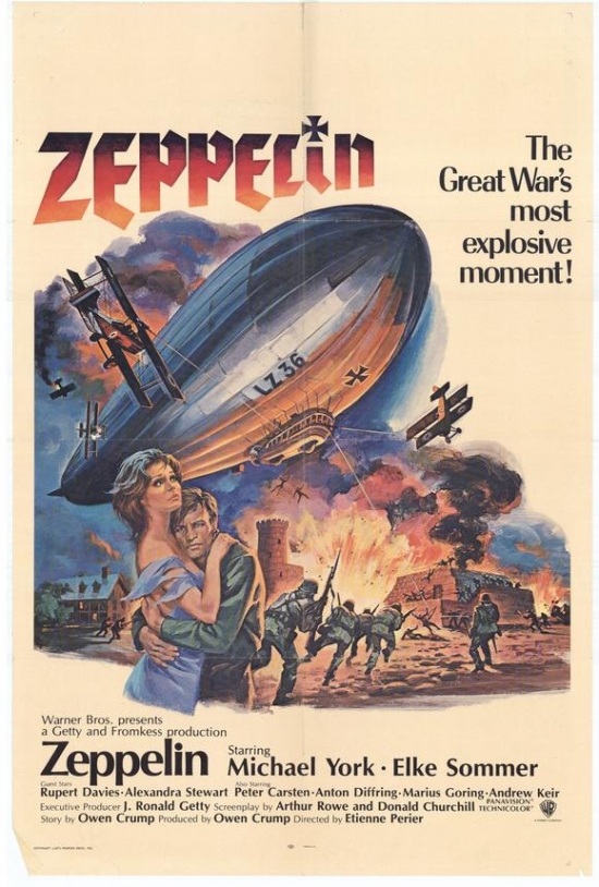 MOVEH0730 Zeppelin Movie Poster - 27 x 40 in.