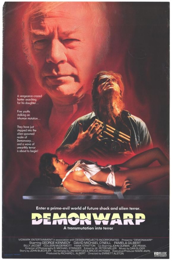 Demonwarp Movie Poster - 27 x 40 in.