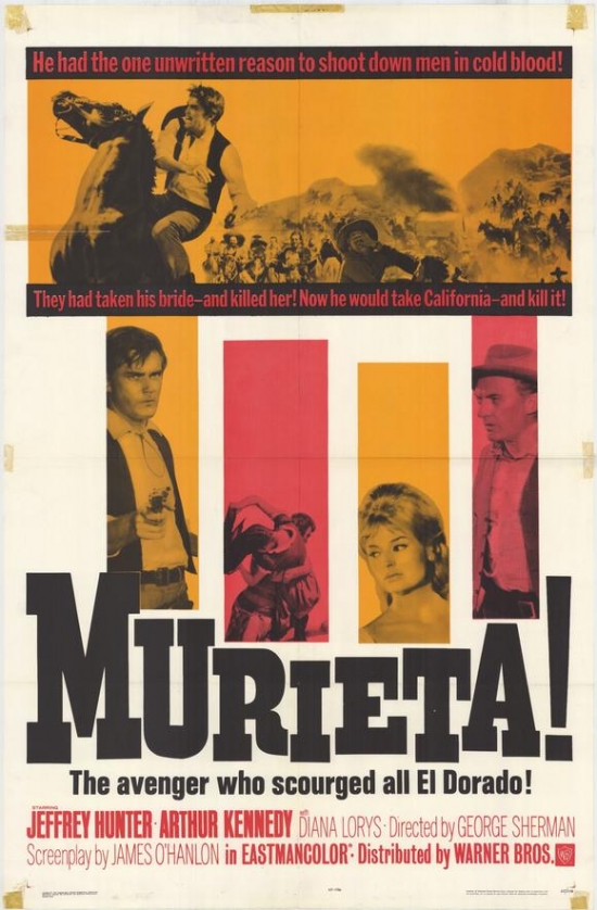 MOVEH7231 Murieta Movie Poster - 27 x 40 in.