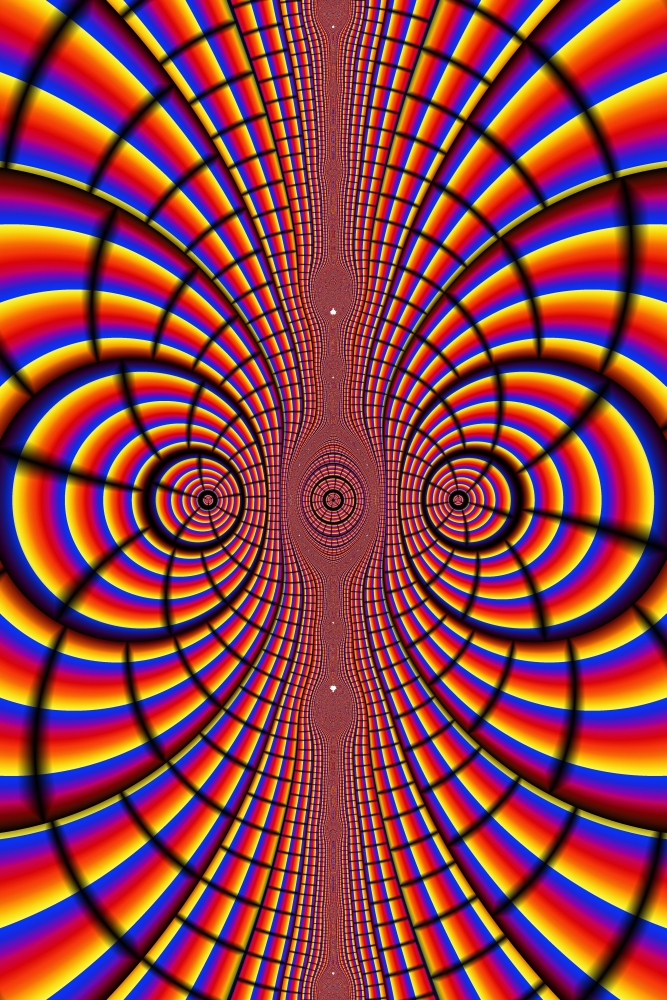 Multicolored Abstract Poster Print by Paul Sale - 13 x 19