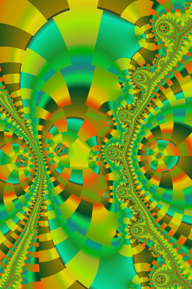 Multicolored Abstract Poster Print by Paul Sale, 26 x 38 - Large