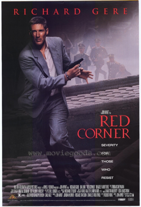 MOVEH8655 Red Corner Movie Poster - 27 x 40 in.