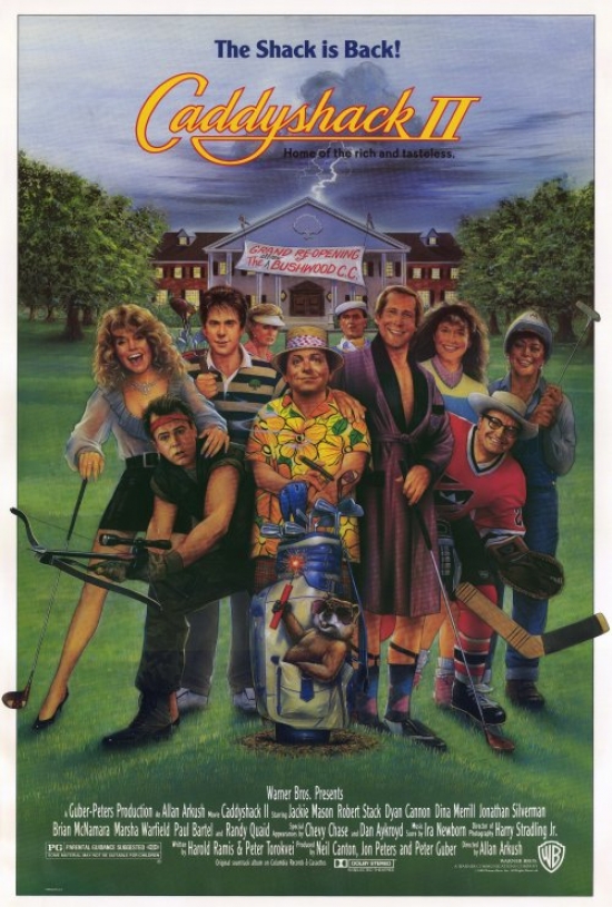 MOVAH4260 Caddyshack 2 Movie Poster - 27 x 40 in.